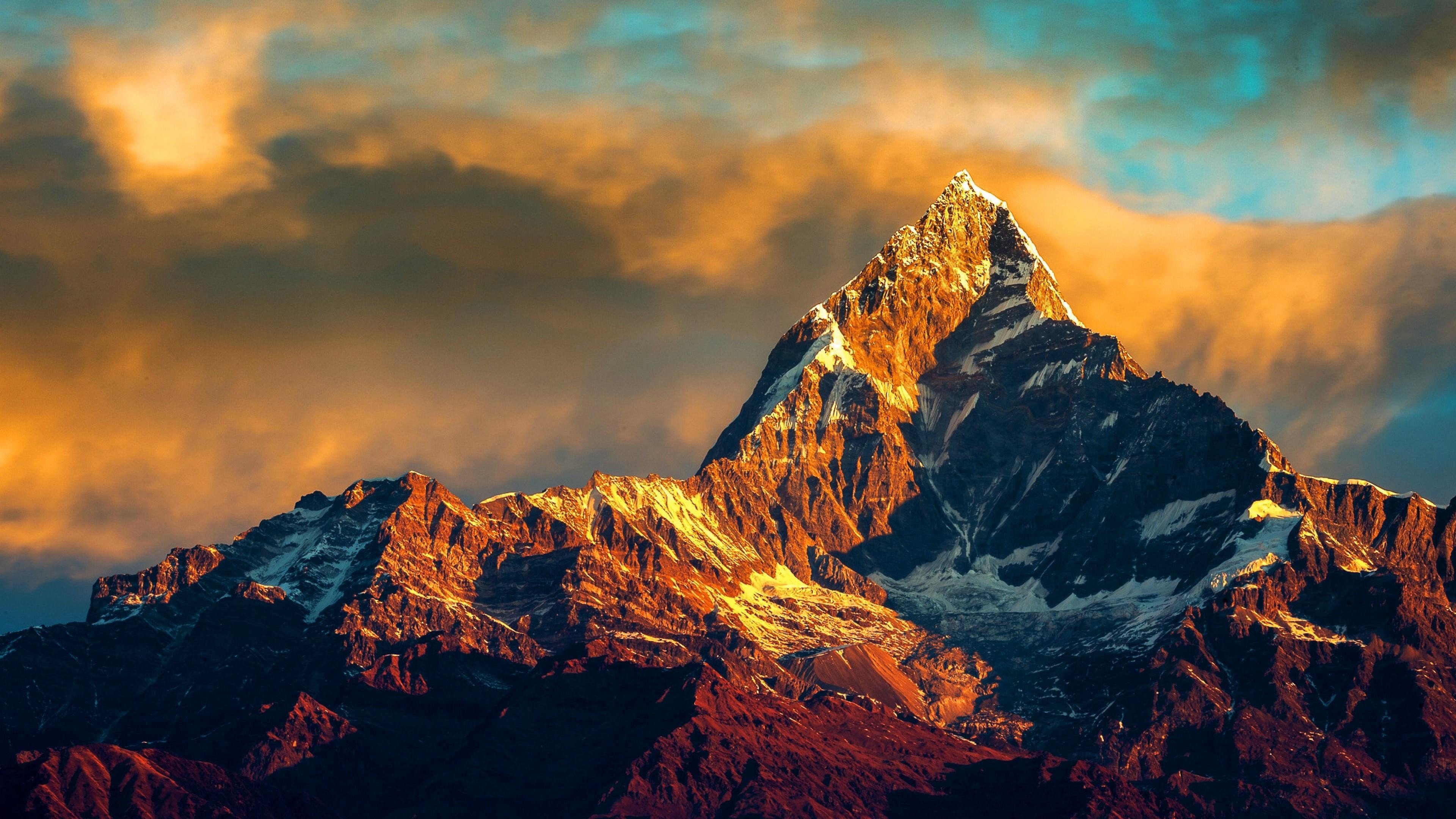 fantastici sfondi 4k,montagna,cielo,natura,catena montuosa,paesaggio naturale