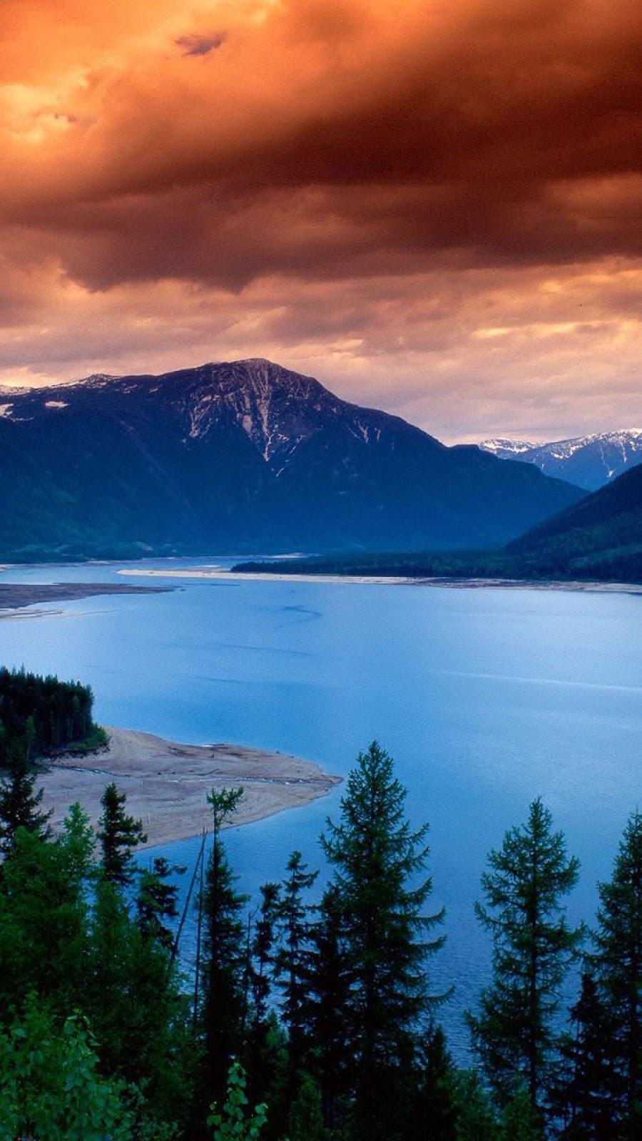 carta da parati per ritratti 4k,corpo d'acqua,cielo,natura,paesaggio naturale,lago