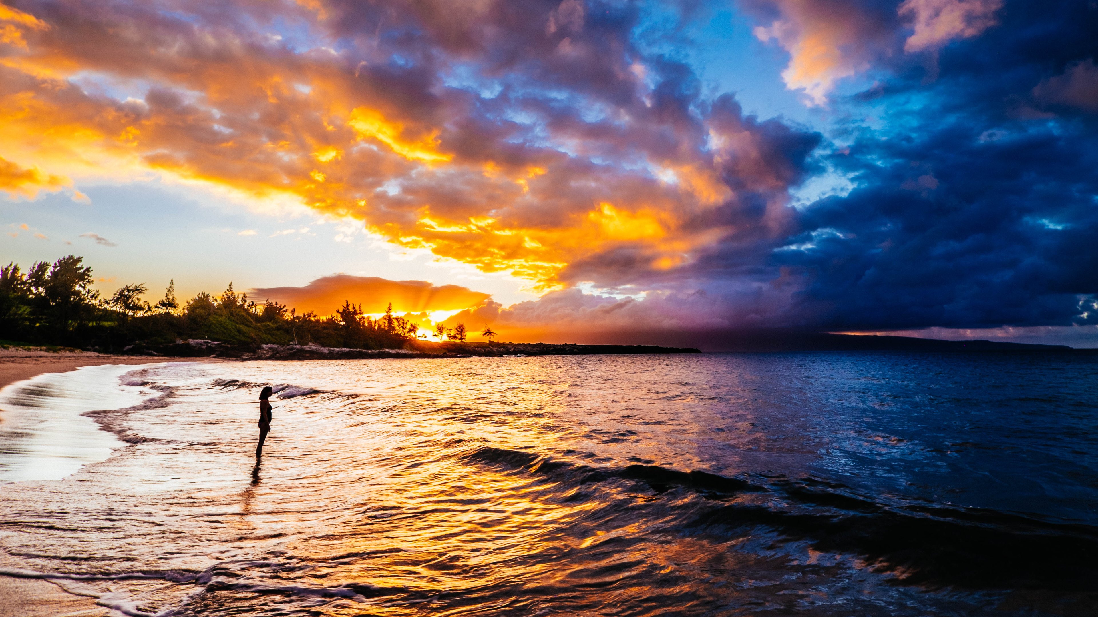 4k hd wallpaper für pc,himmel,gewässer,natur,horizont,wolke