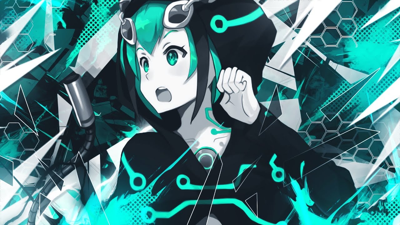 dimension w wallpaper,anime,audio equipment,cartoon,headphones,graphic design