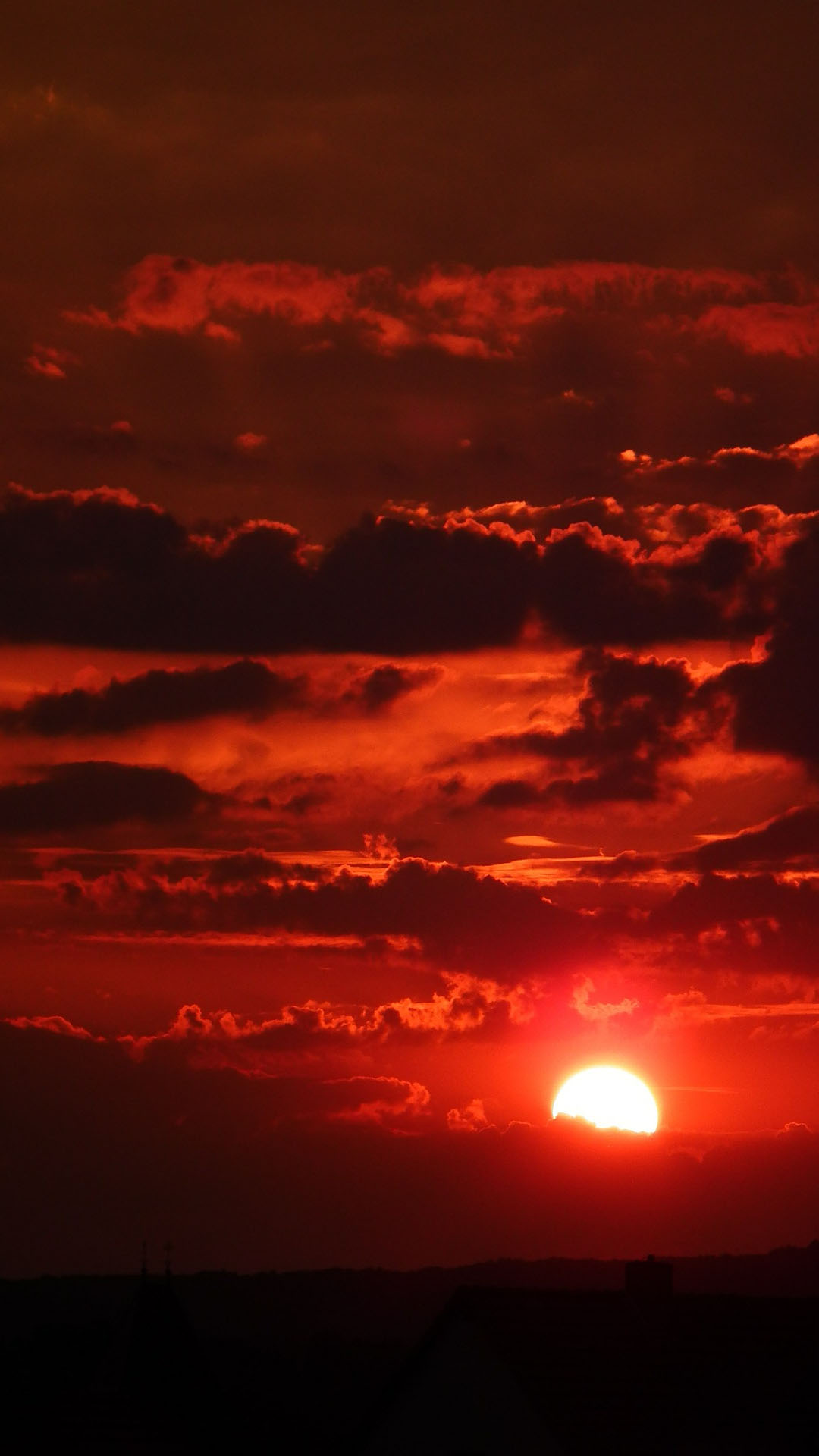 fond d'écran gratuit pour iphone 6s,ciel,rémanence,ciel rouge au matin,horizon,lever du soleil