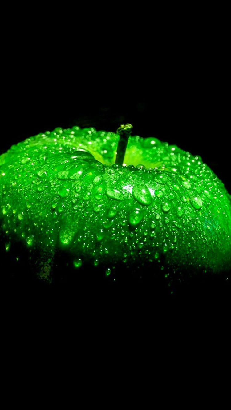 grüne tapete hd iphone,grün,granny smith,blatt,technologie,pflanze