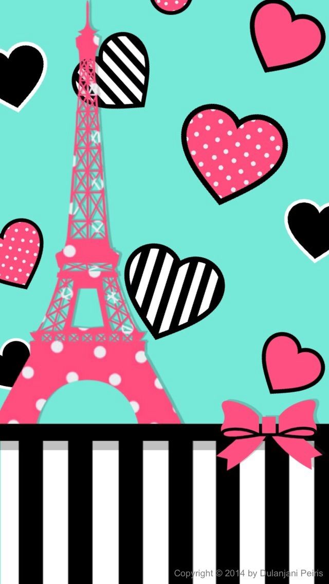 wallpaper iphone 5 cute,pink,heart,pattern,line,clip art