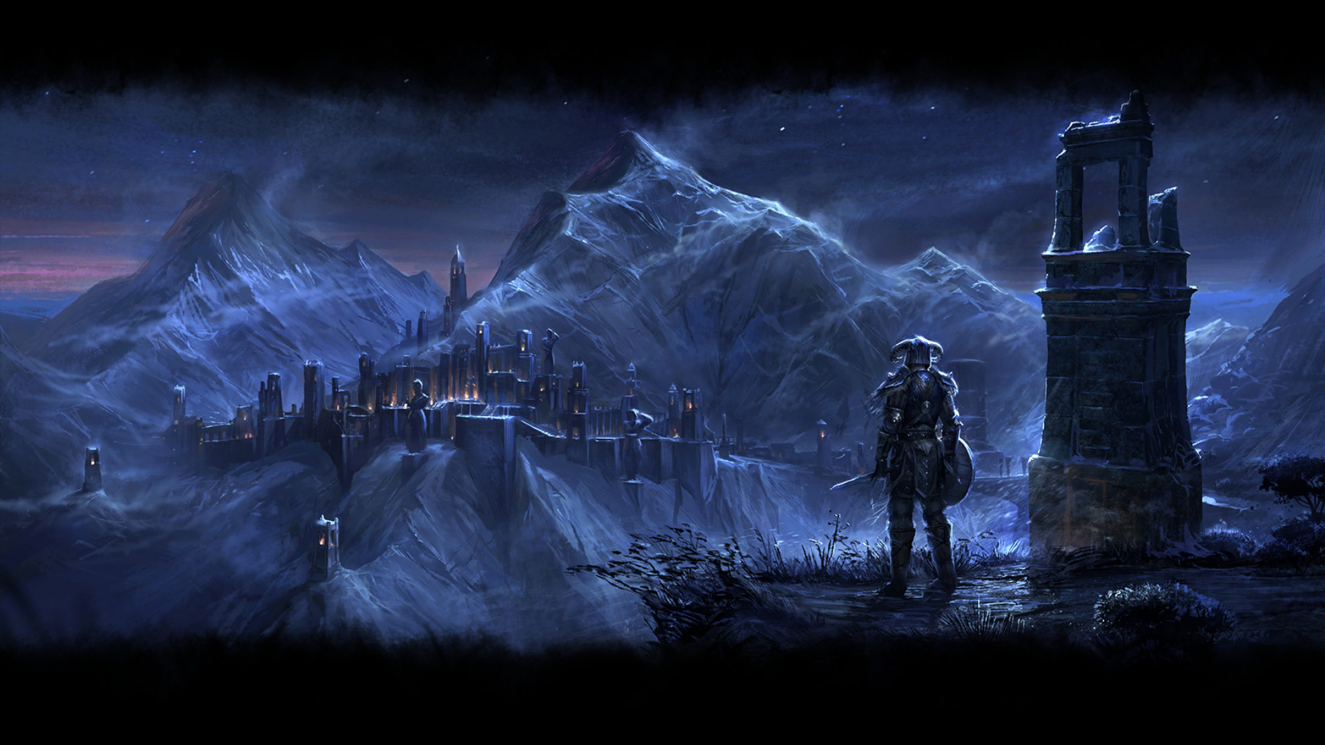 mmorpg wallpaper,action adventure game,darkness,adventure game,sky,cg artwork