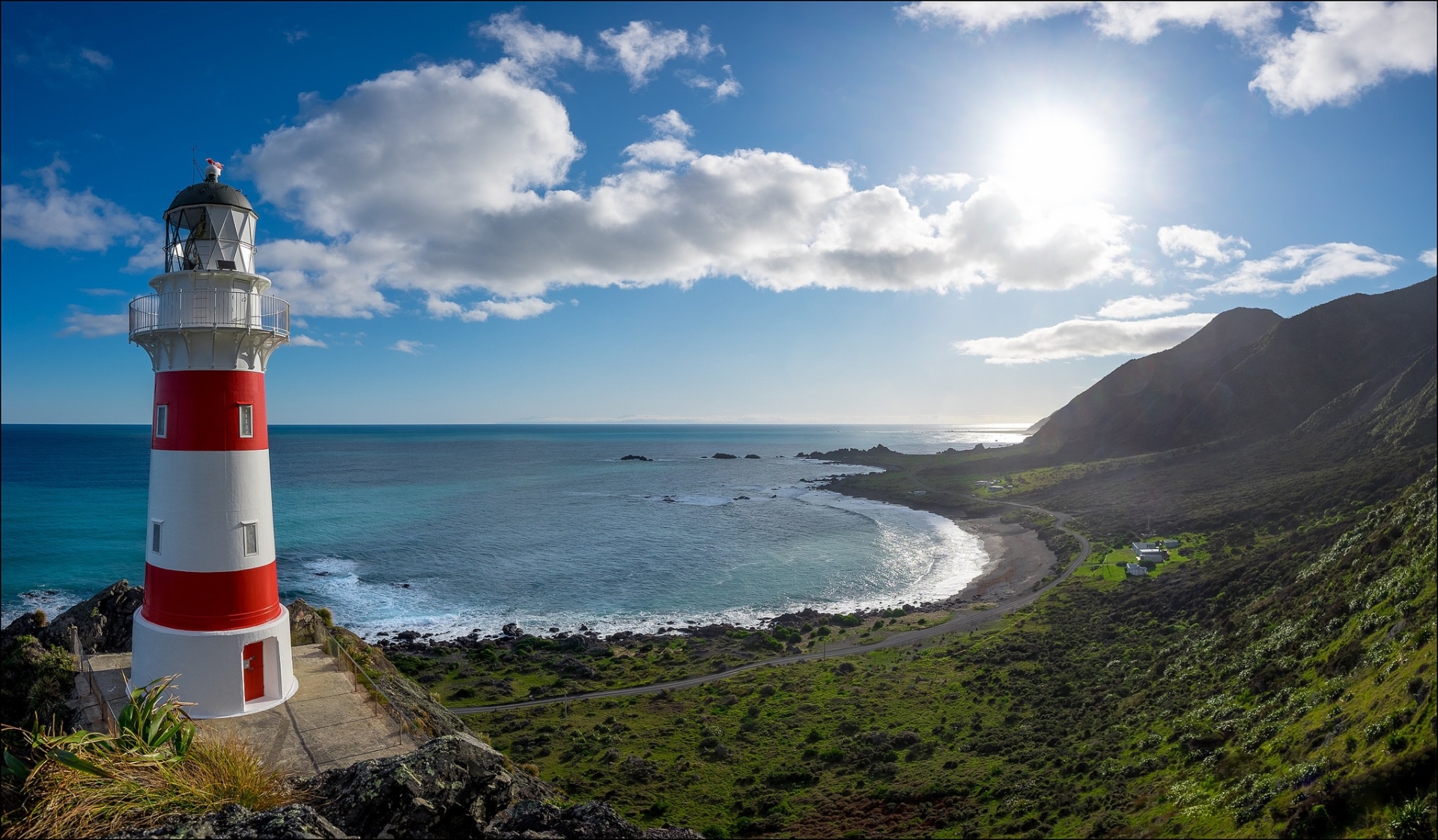 fondos de pantalla fond d'écran hd,phare,paysage naturel,côte,ciel,mer