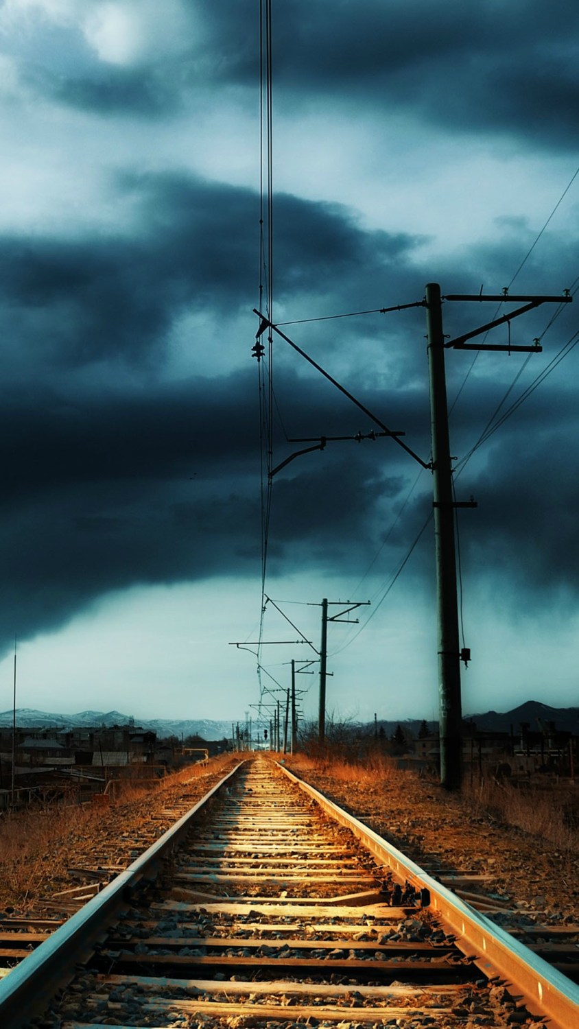 papier peint para,ciel,piste,la nature,ligne électrique aérienne,nuage