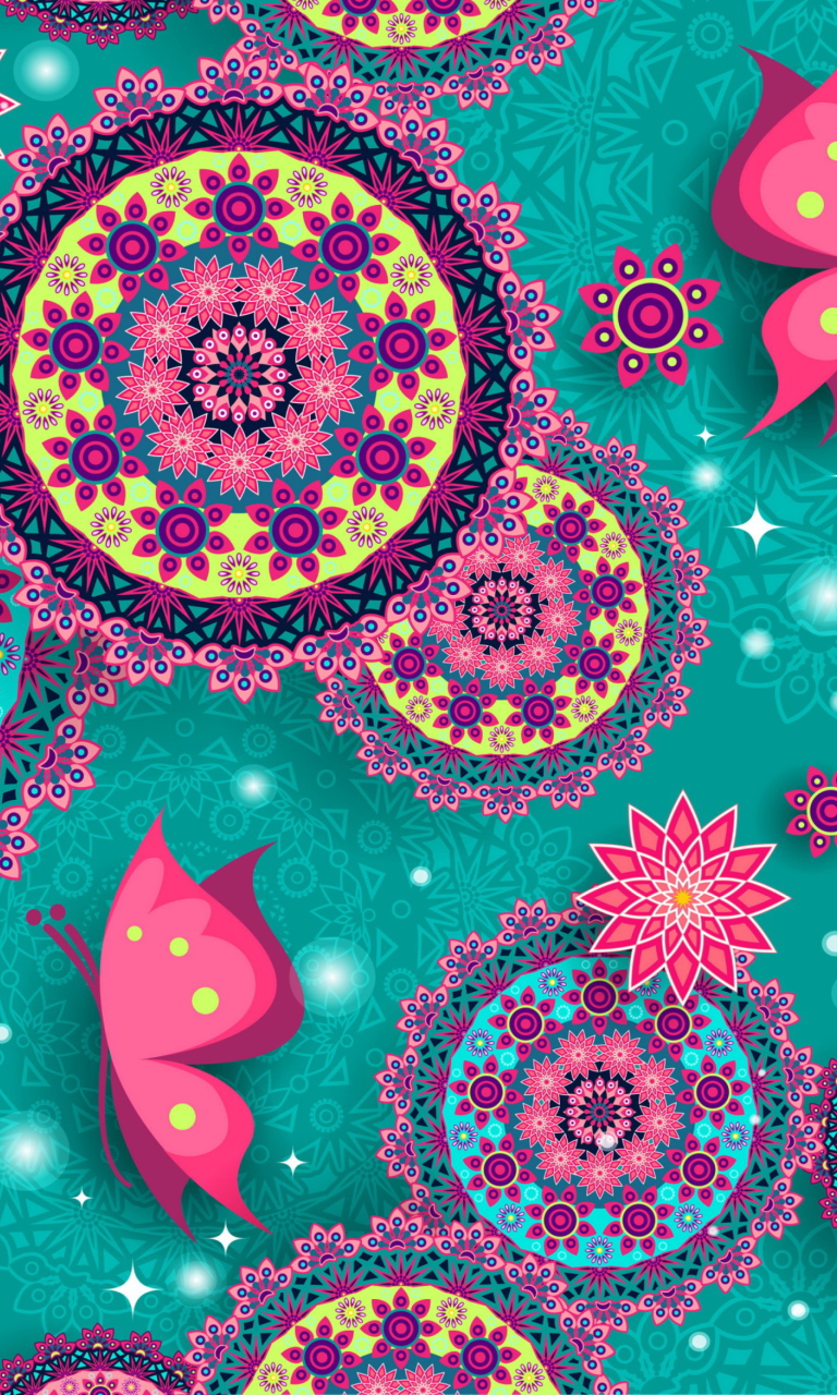 wallpapers gratis para celular,pink,pattern,magenta,visual arts,paisley