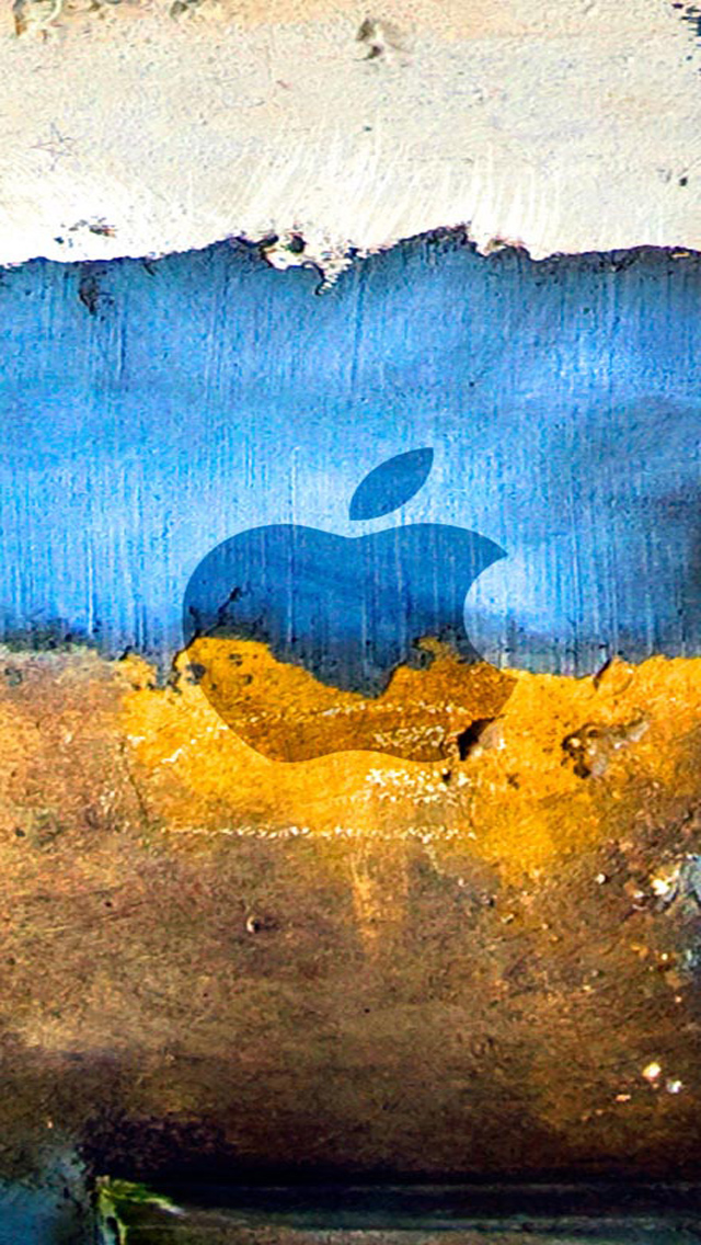 apple iphone 5s wallpapers hd,blue,yellow,watercolor paint,painting,sky
