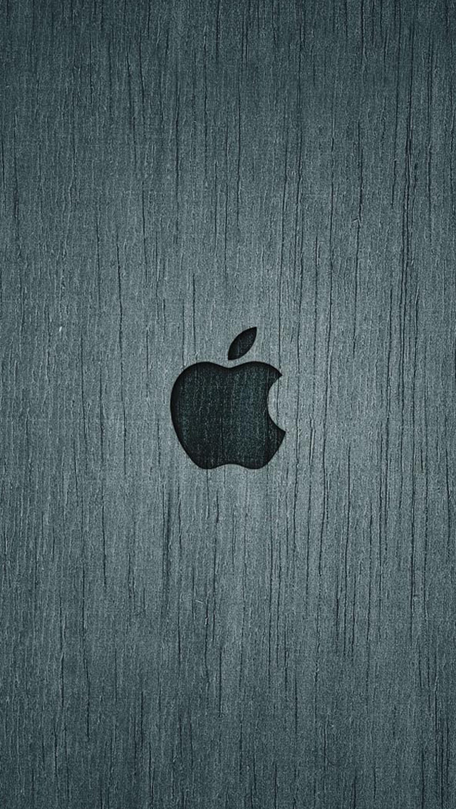 apple iphone 5s wallpapers hd,black,logo,wood,wallpaper,font