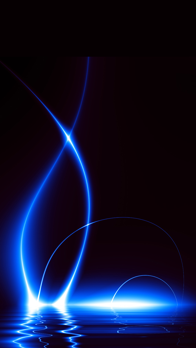 아이폰 5에 대한 멋진 월페이퍼,푸른,강청색,빛,물,분위기