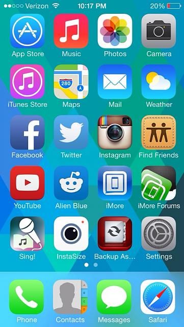 iphone 5s home screen wallpaper,gadget,technology,electronic device,screenshot,font