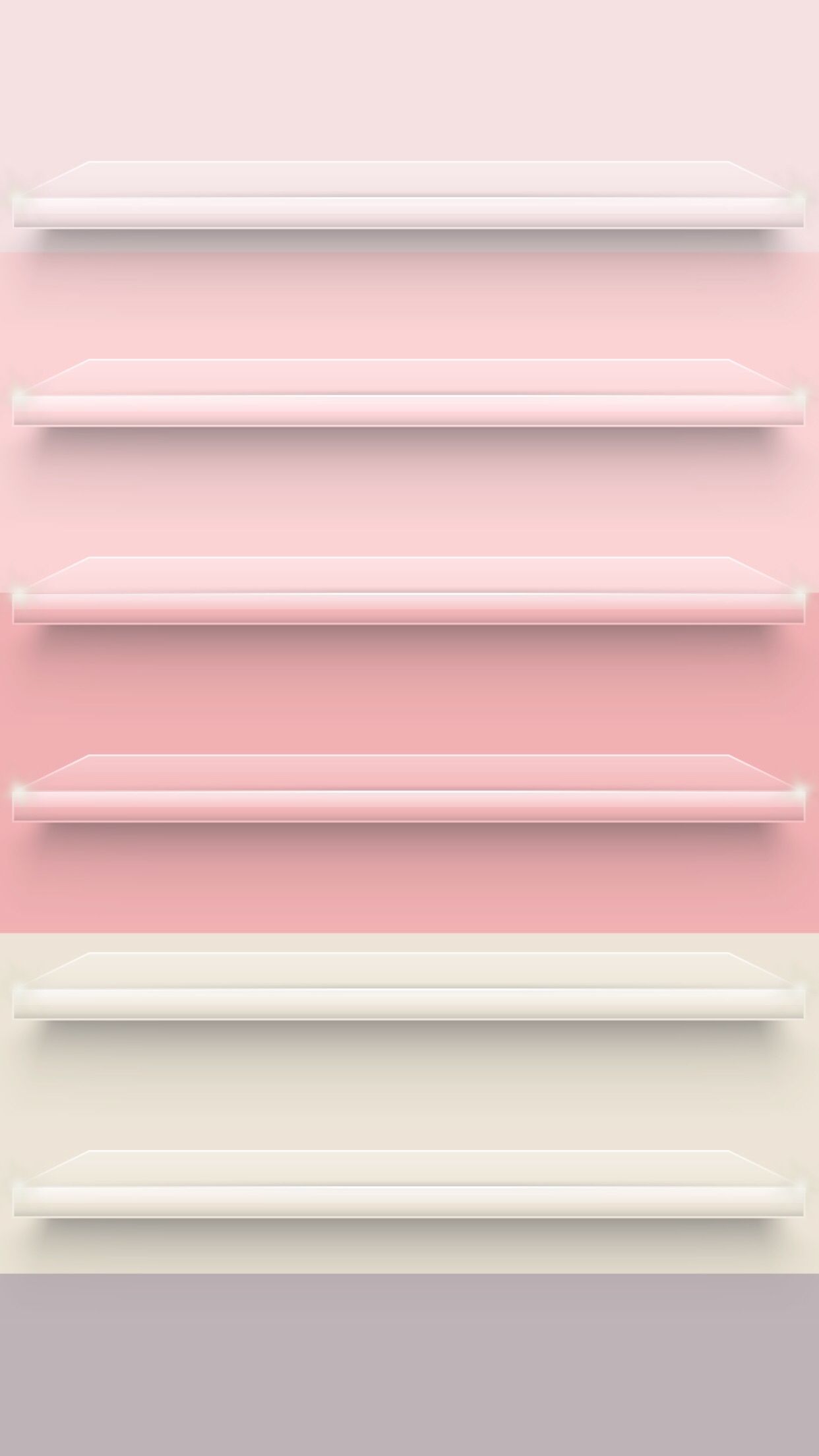 iphone home wallpaper,shelf,pink,shelving,line,rectangle