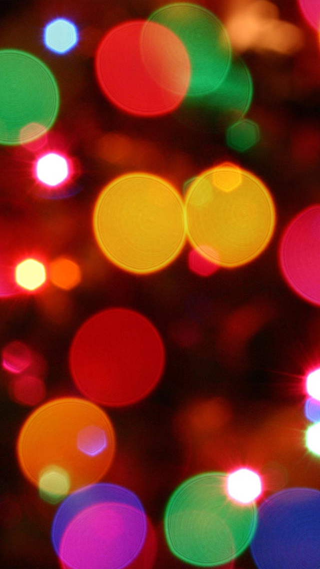 ipod 5 wallpapers,light,lighting,circle,christmas decoration,christmas lights