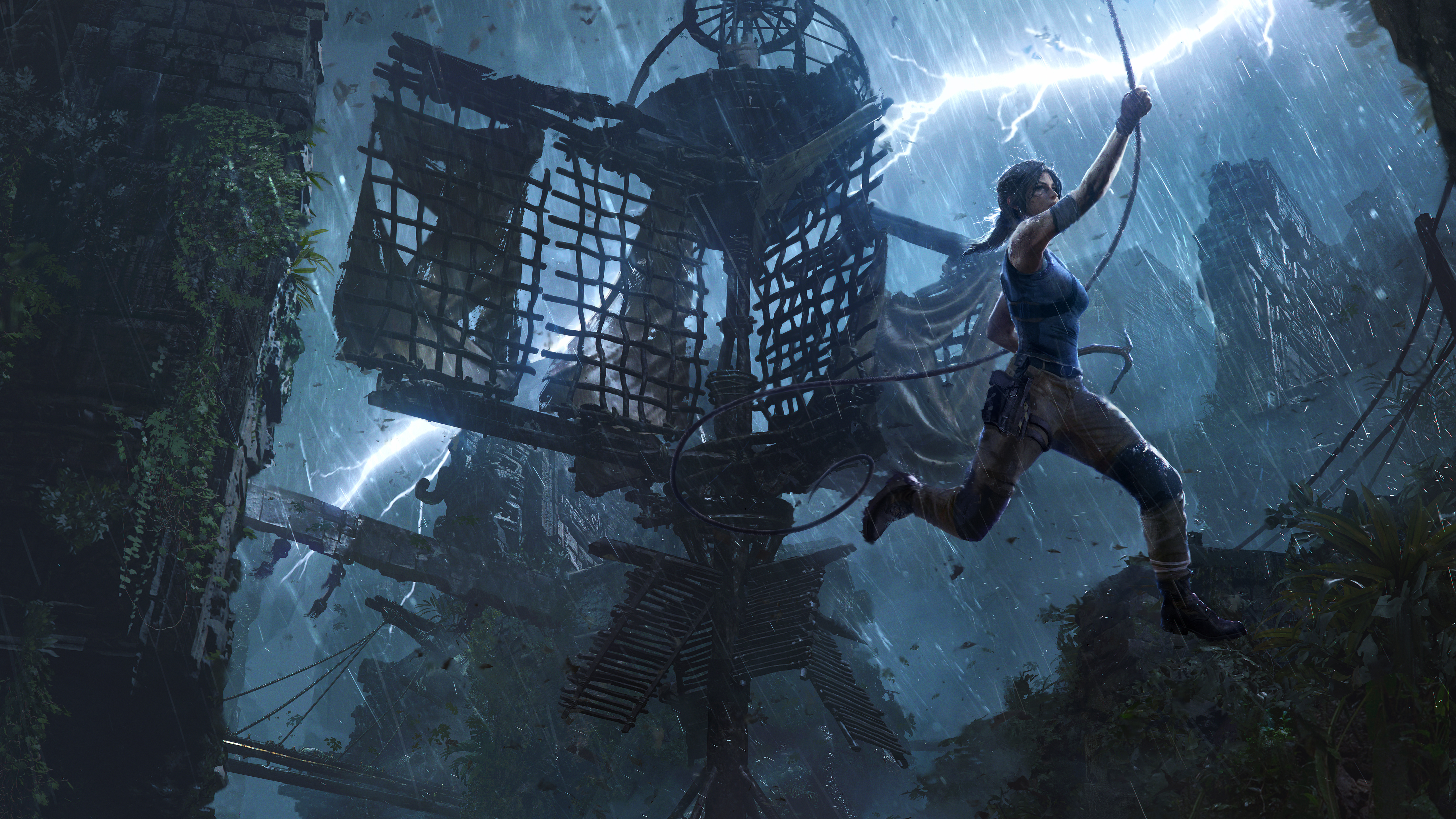 sfondo di tomb raider 4k,gioco di avventura e azione,gioco per pc,cg artwork,composizione digitale,immagine dello schermo