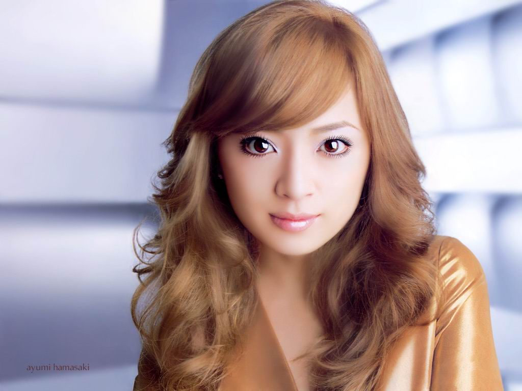 fonds d'écran ayumi hamasaki,cheveux,visage,coiffure,blond,coloration de cheveux