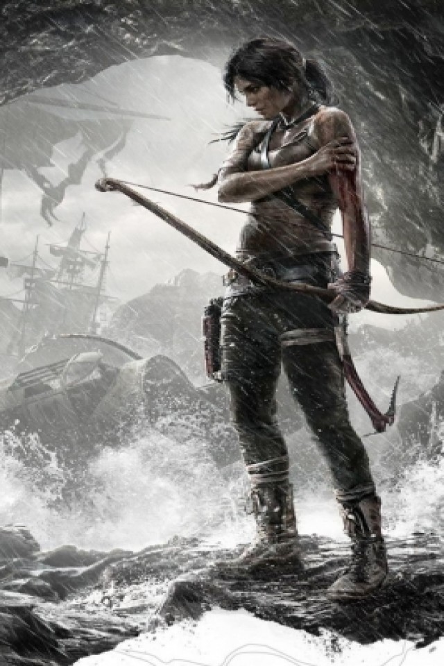 tomb raider iphone wallpaper,illustration,human,photography,cg artwork