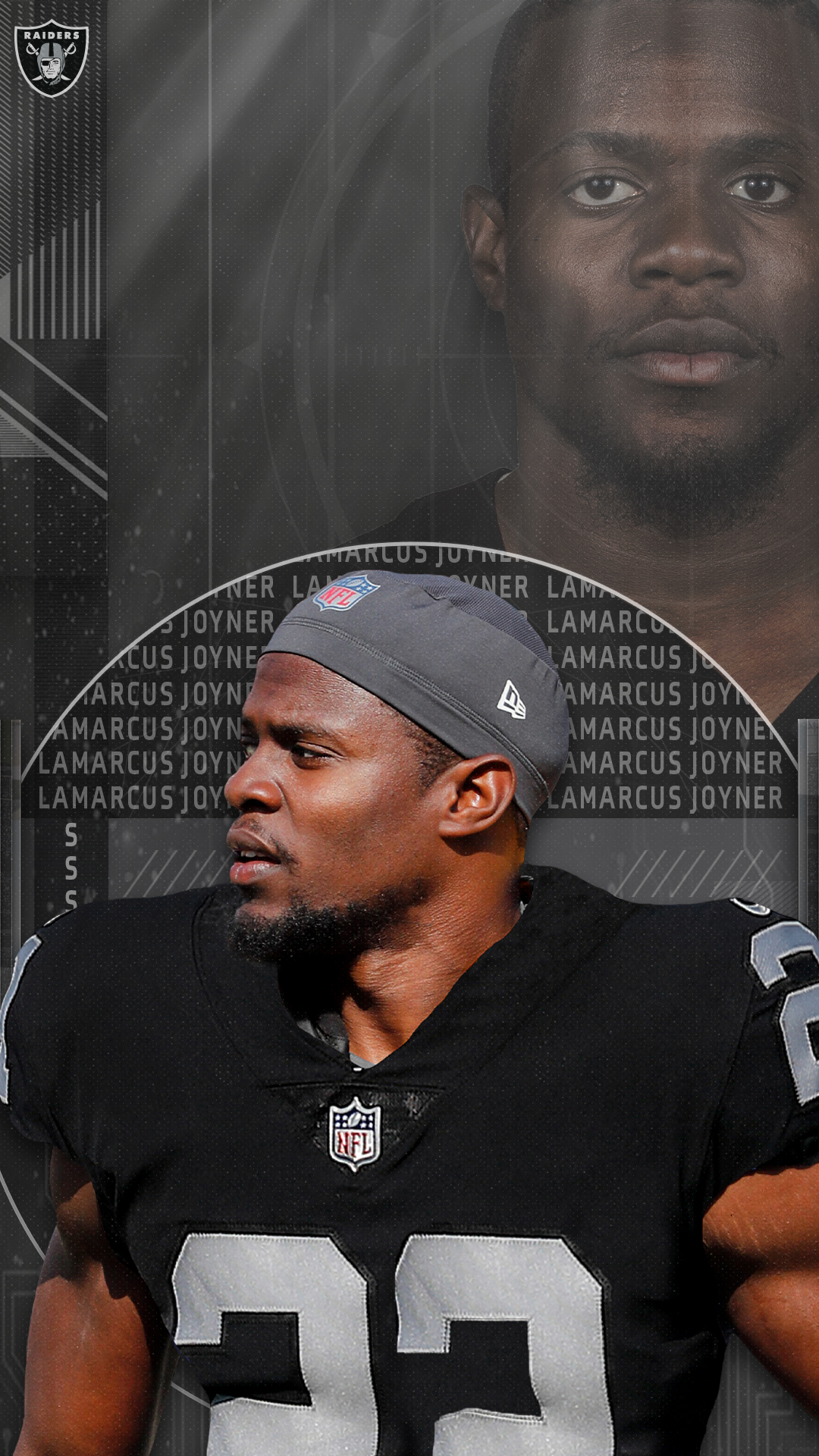 raiders live wallpaper,jersey,player,forehead,facial hair,muscle