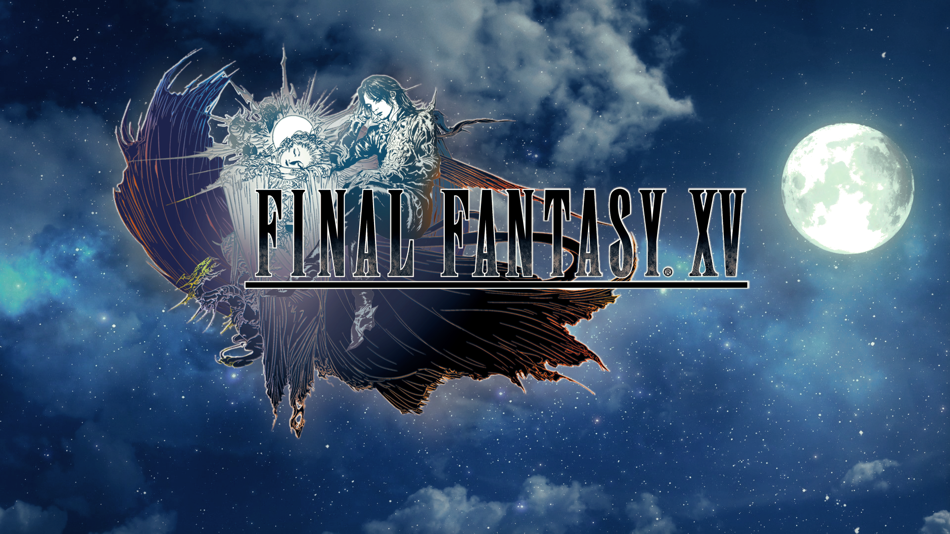 carta da parati ffxv,cielo,mondo,font,composizione digitale,cg artwork