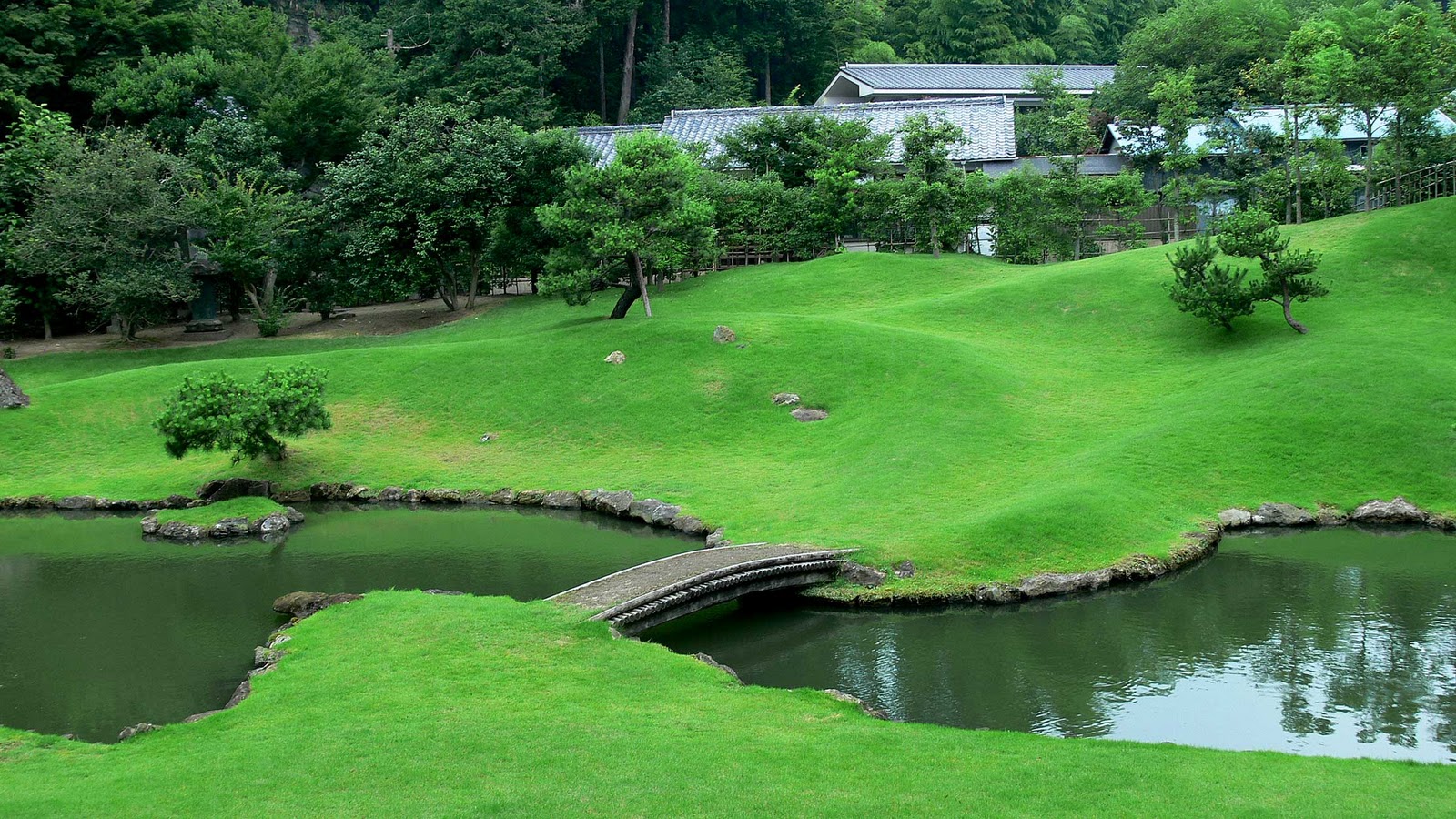 wallpaper สวย ๆ,nature,natural landscape,green,sport venue,water