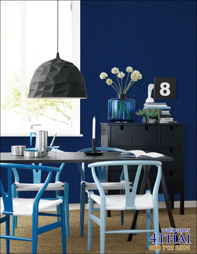 wallpaper ติด ผนัง,dining room,furniture,room,blue,table