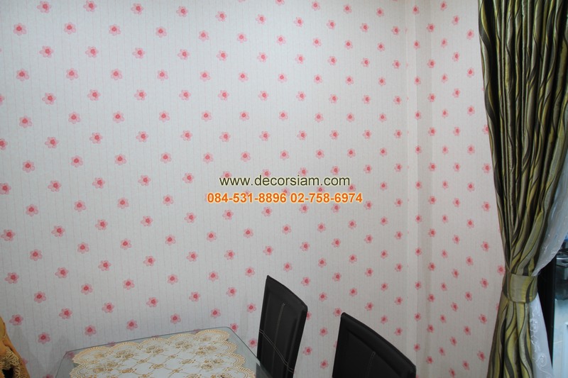 wallpaper ติด ผนัง,curtain,interior design,wallpaper,wall,polka dot