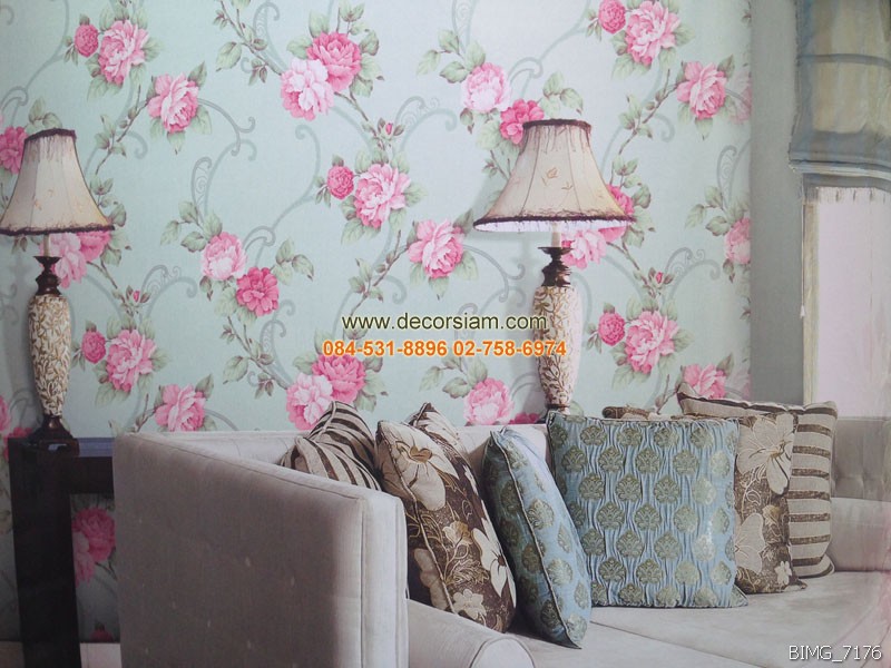 wallpaper ติด ผนัง,pink,lampshade,room,wall,wallpaper