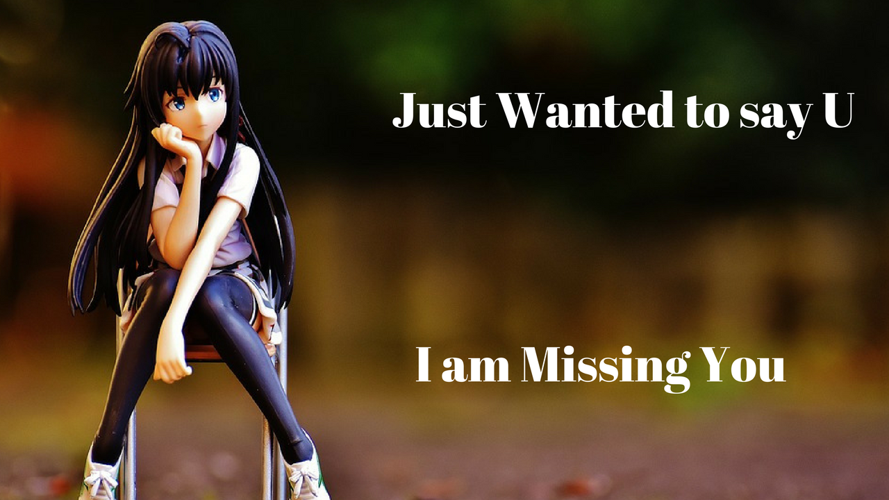 miss u wallpaper for boyfriend,anime,text,cartoon,black hair,long hair