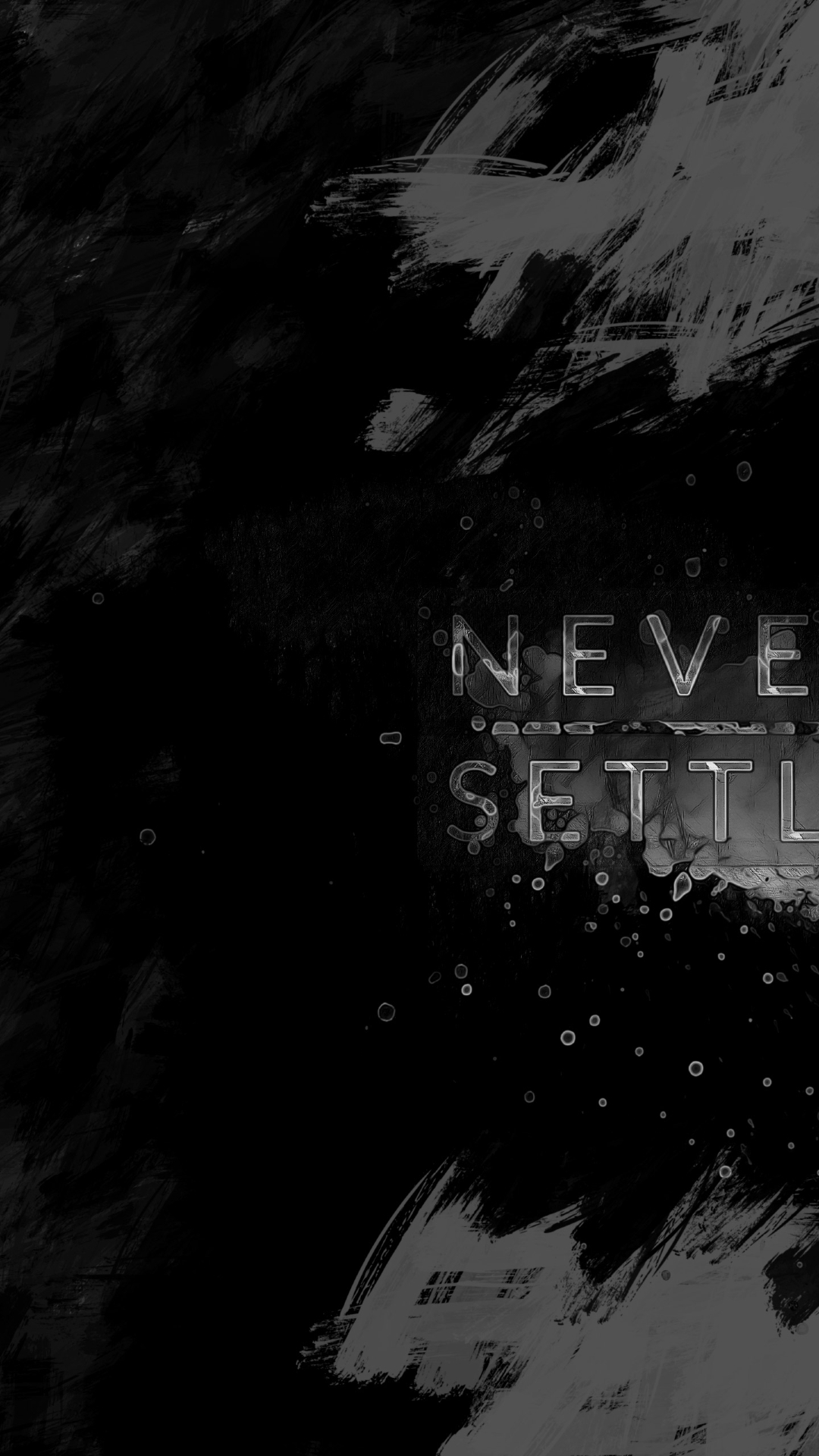 never settle wallpaper hd,black,black and white,monochrome photography,text,monochrome