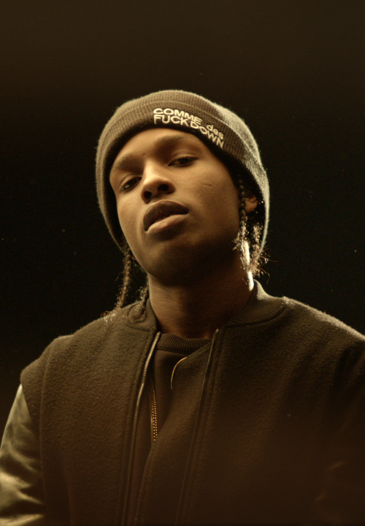 asap rocky iphone wallpaper,portrait,human,forehead,headgear,photography