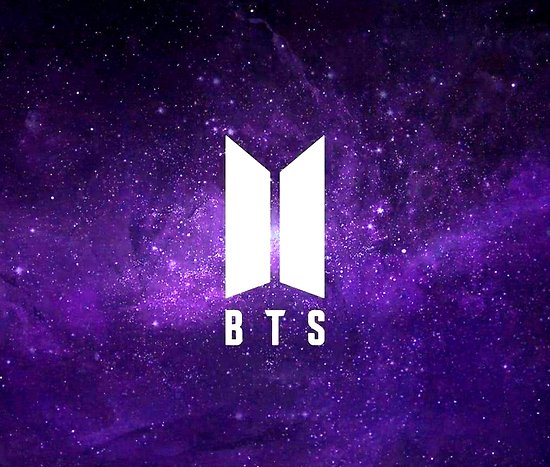 bts logo wallpaper,violet,purple,font,text,sky