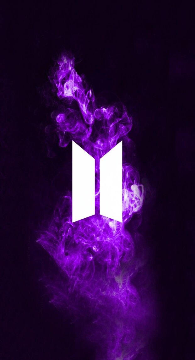 bts logo wallpaper,violeta,púrpura,ligero,fuente,animación