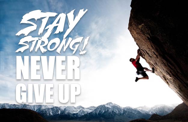 never give up wallpaper,adventure,climbing,free climbing,mountaineer,extreme sport