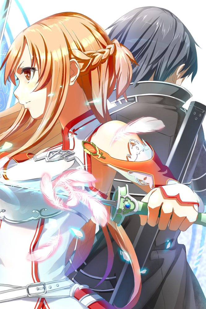 sword art online wallpaper iphone,cartoon,anime,cg artwork,mouth,illustration