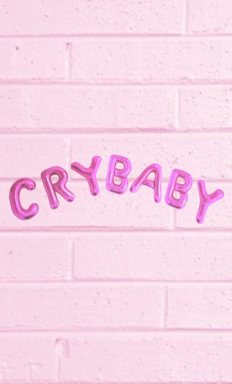 cry baby wallpaper,text,pink,font,magenta