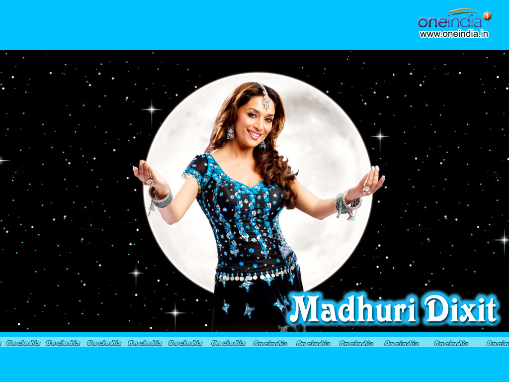 madhuri dixit hd wallpaper,text,album cover,photography,talent show,space