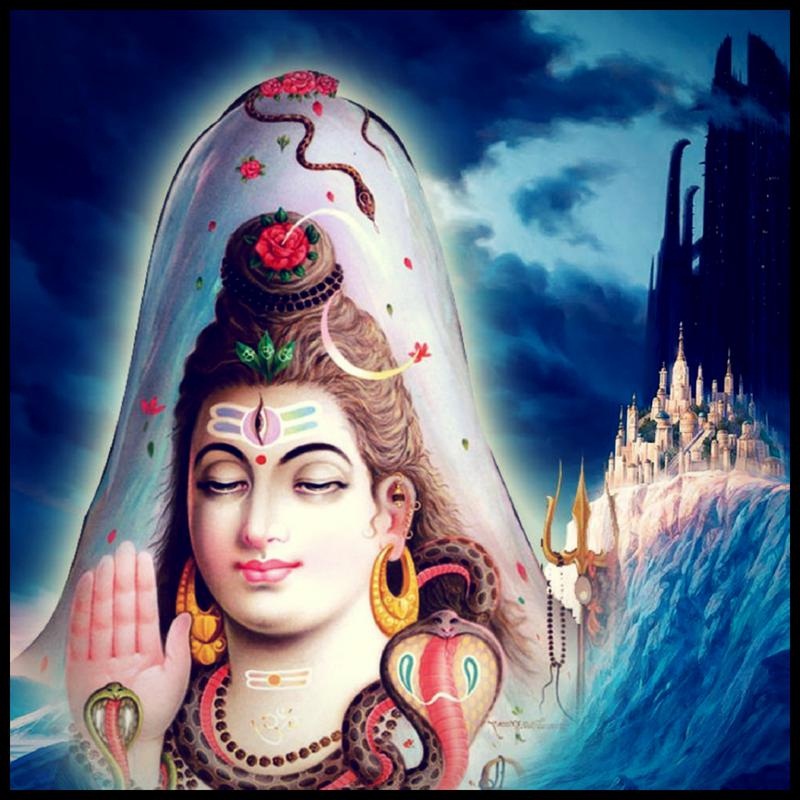 mahadev hd wallpaper,painting,art,illustration,visual arts,portrait