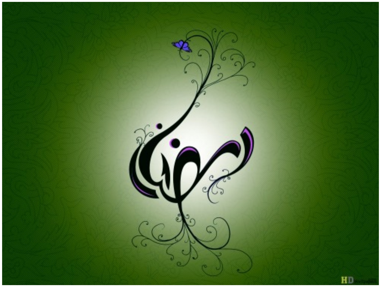 high quality ramadan wallpaper,green,violet,calligraphy,purple,graphic design