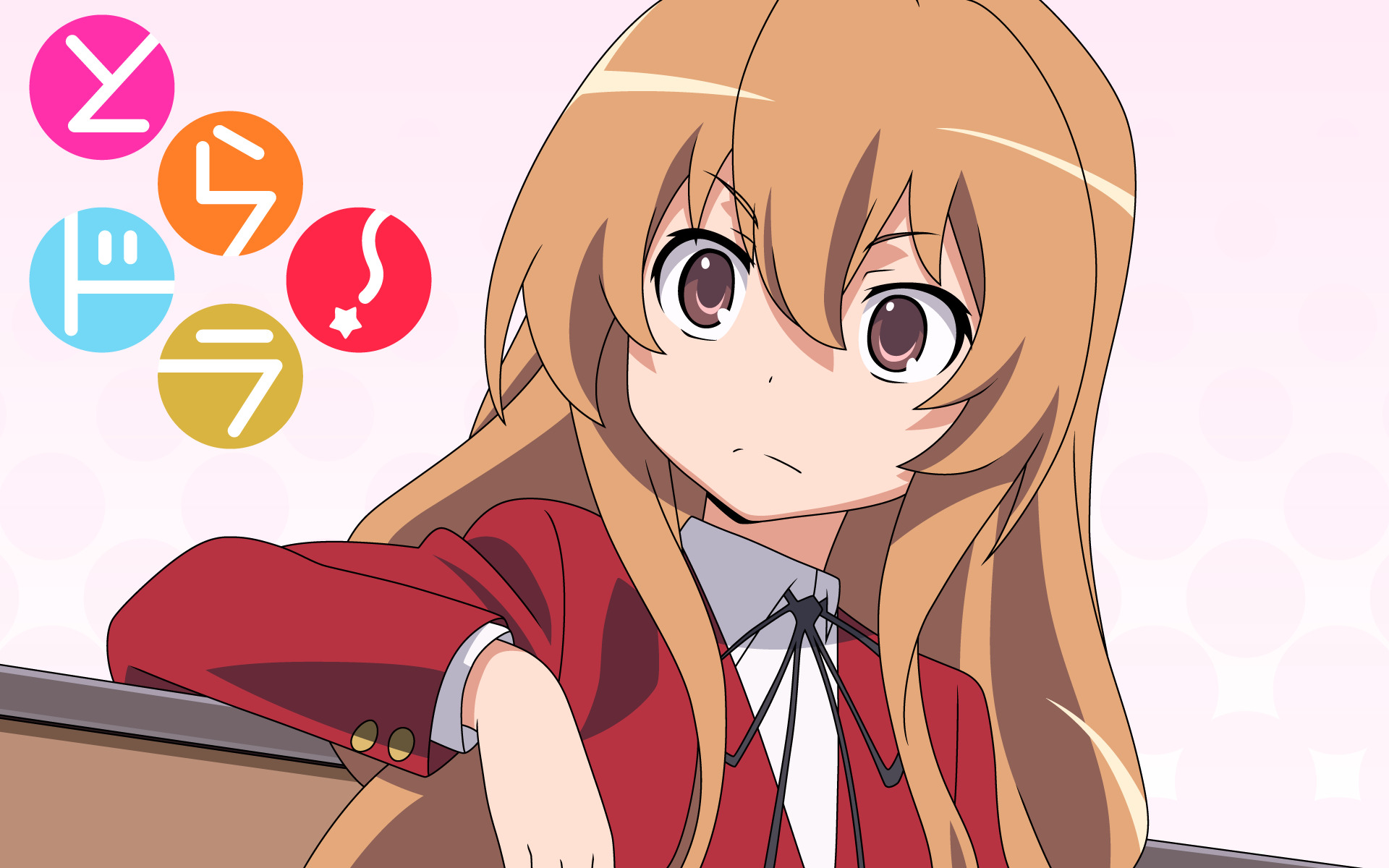 toradora wallpaper,cartoon,anime,mouth,brown hair,long hair