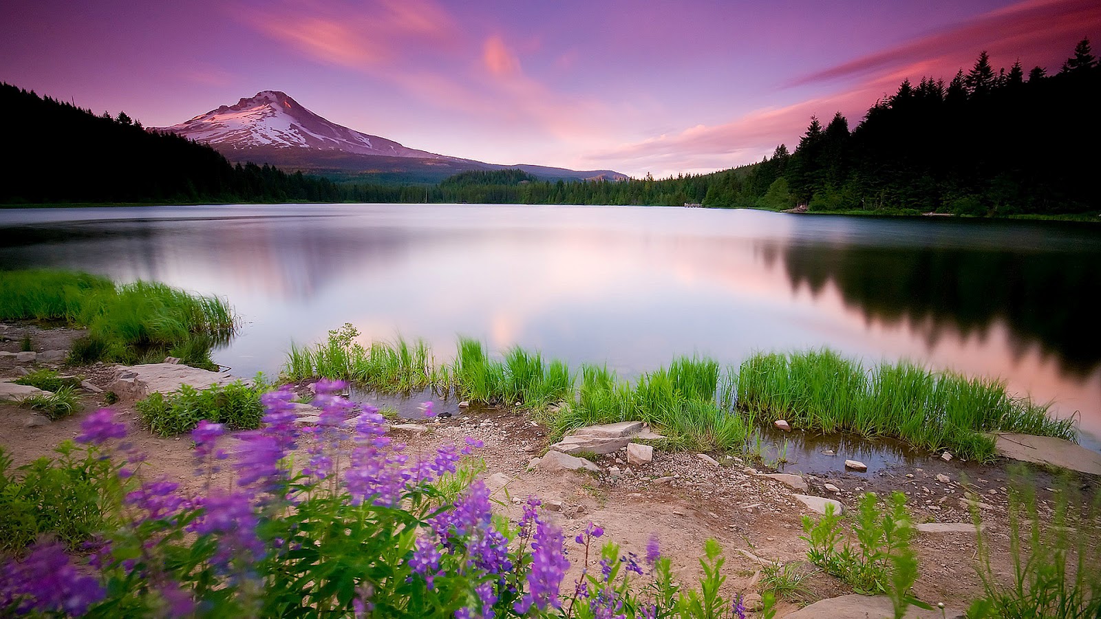 fondos de pantalla hd paisajes,paisaje natural,naturaleza,reflexión,lago,cielo