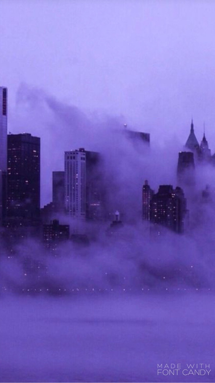 fondo de pantalla estético iphone,violeta,púrpura,cielo,niebla,atmósfera
