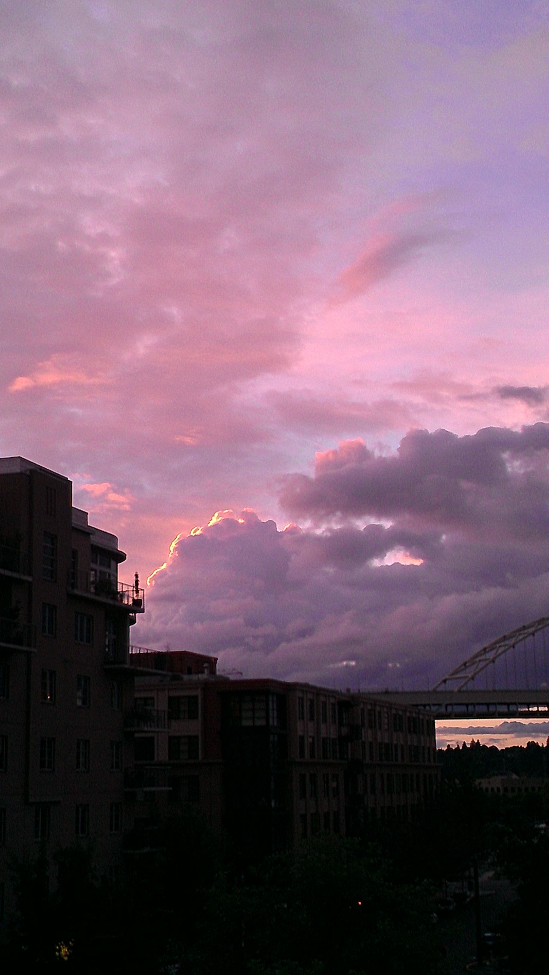 fondo de pantalla estético iphone,cielo,nube,resplandor crepuscular,rosado,noche