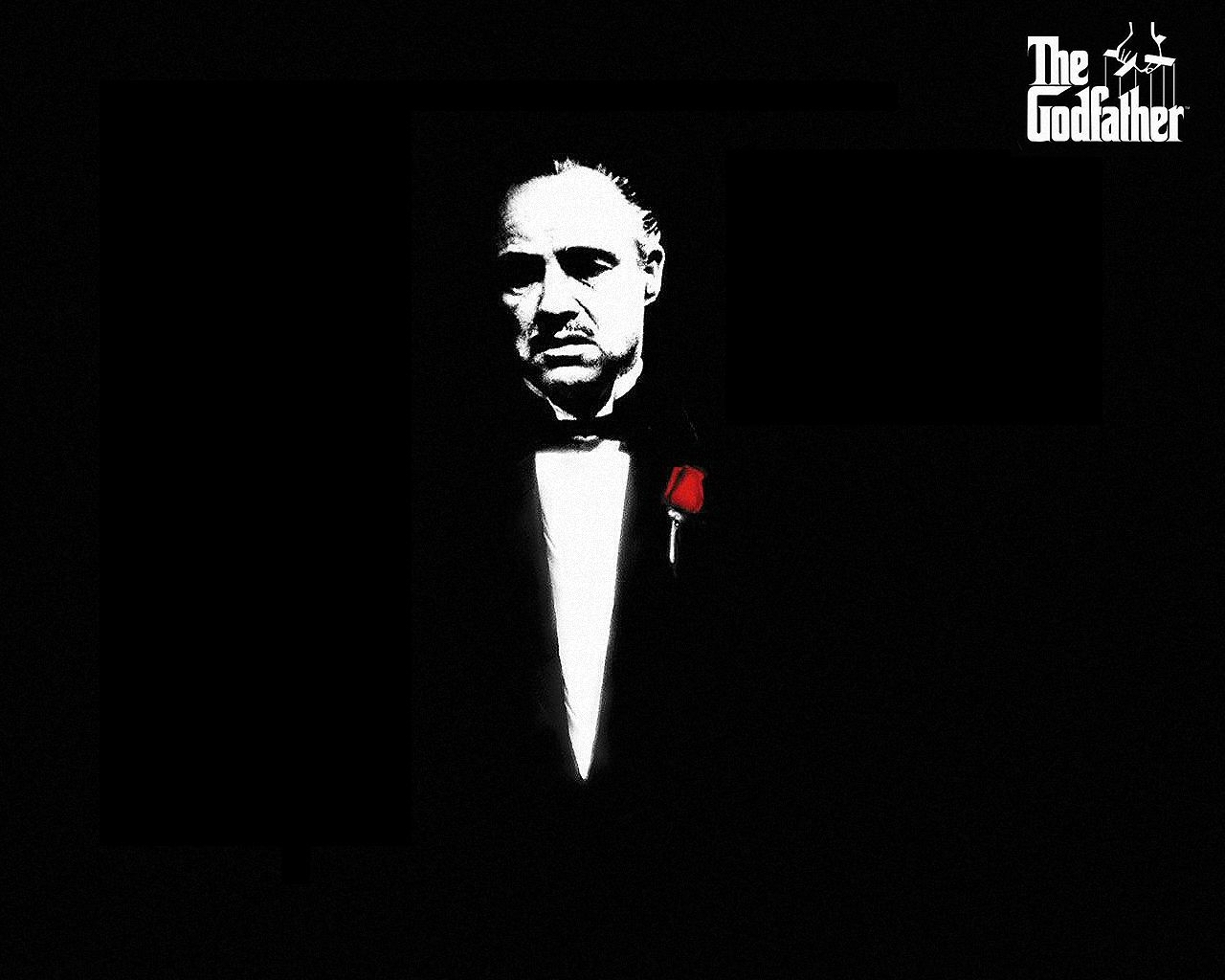 the godfather wallpaper,font,logo,album cover,graphic design,fictional character