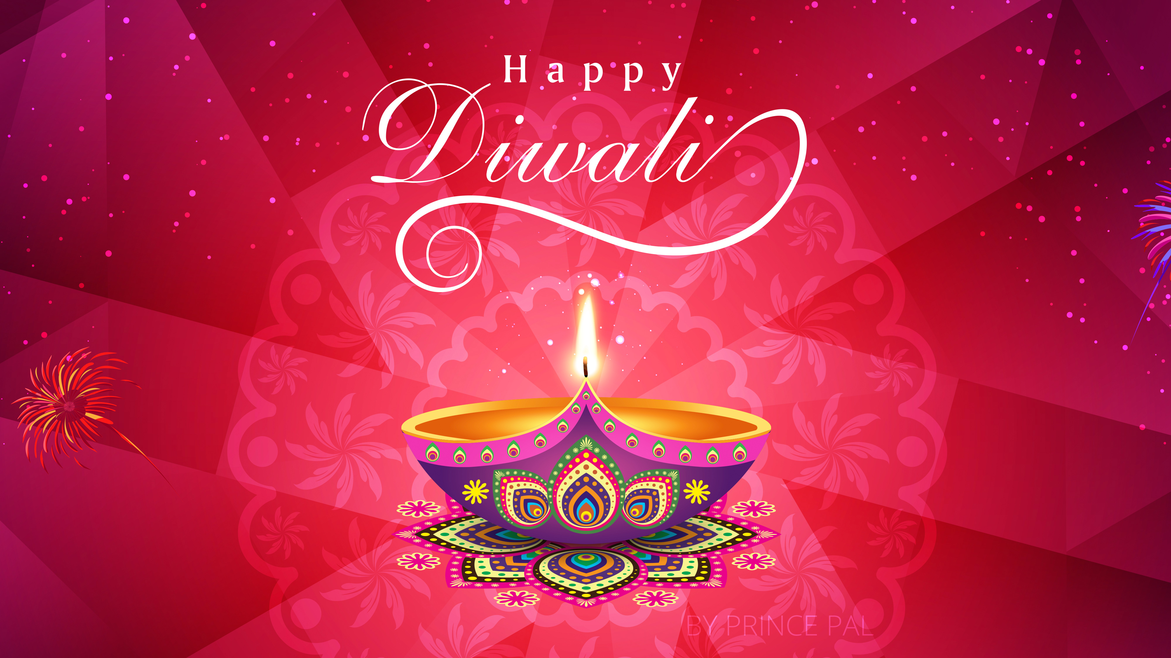 glücklich diwali hd wallpaper,text,grußkarte,rosa,grafikdesign,schriftart