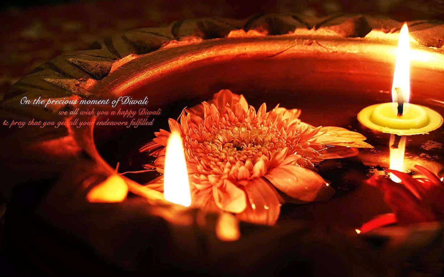 happy diwali hd wallpaper,lighting,candle,diwali,flower,petal