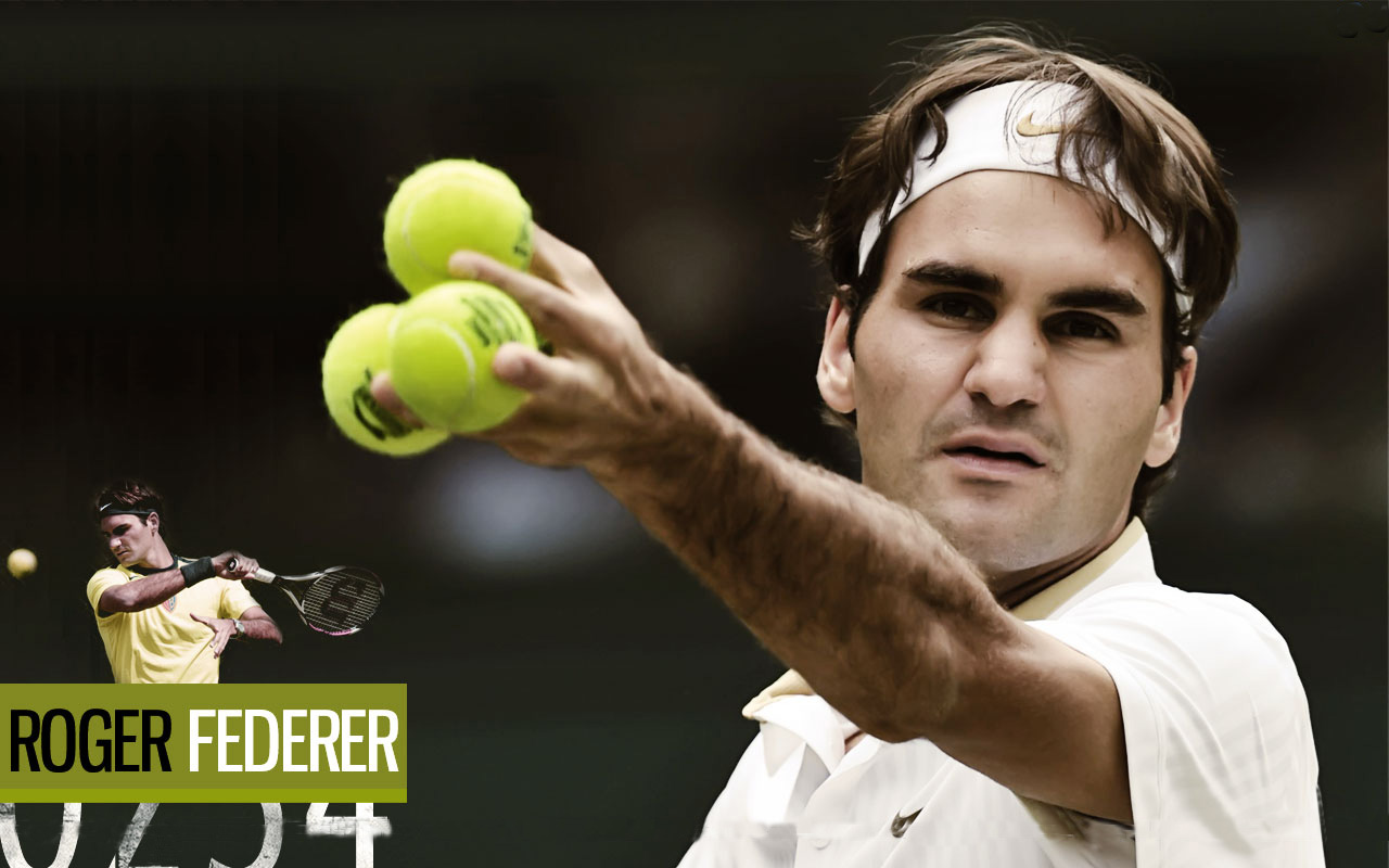 fond d'écran roger federer,tennis,balle de tennis,joueur de tennis,sport de raquette,équipement sportif