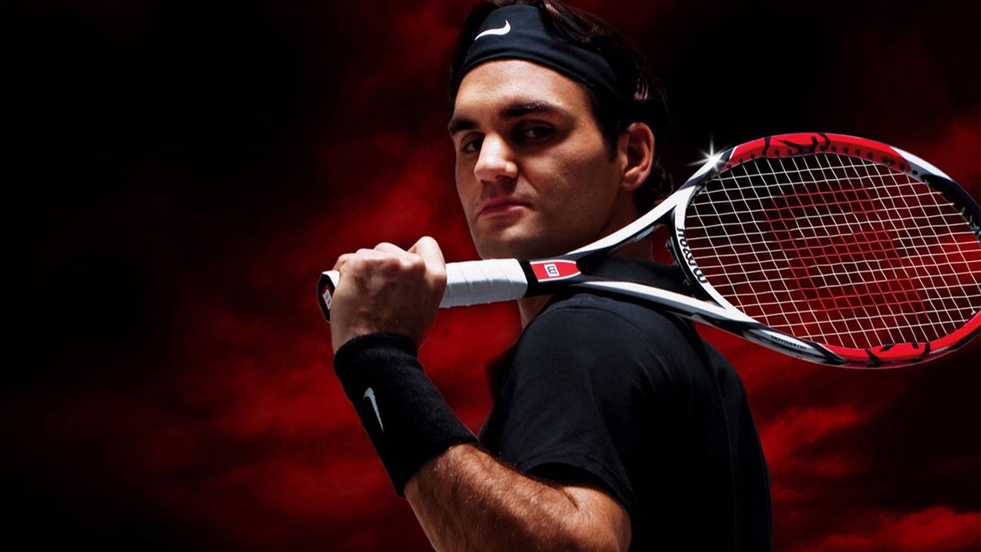 roger federer wallpaper,racket,tennis racket,tennis equipment,tennis,tennis racket accessory