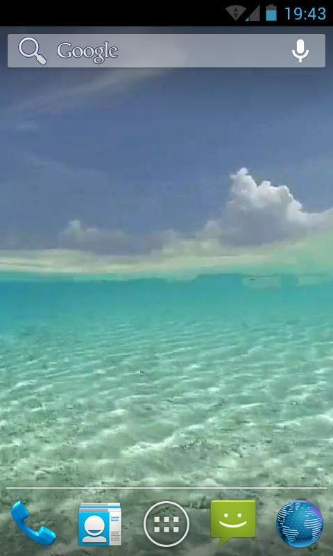 underwater live wallpaper,sky,ocean,screenshot,sea,aqua
