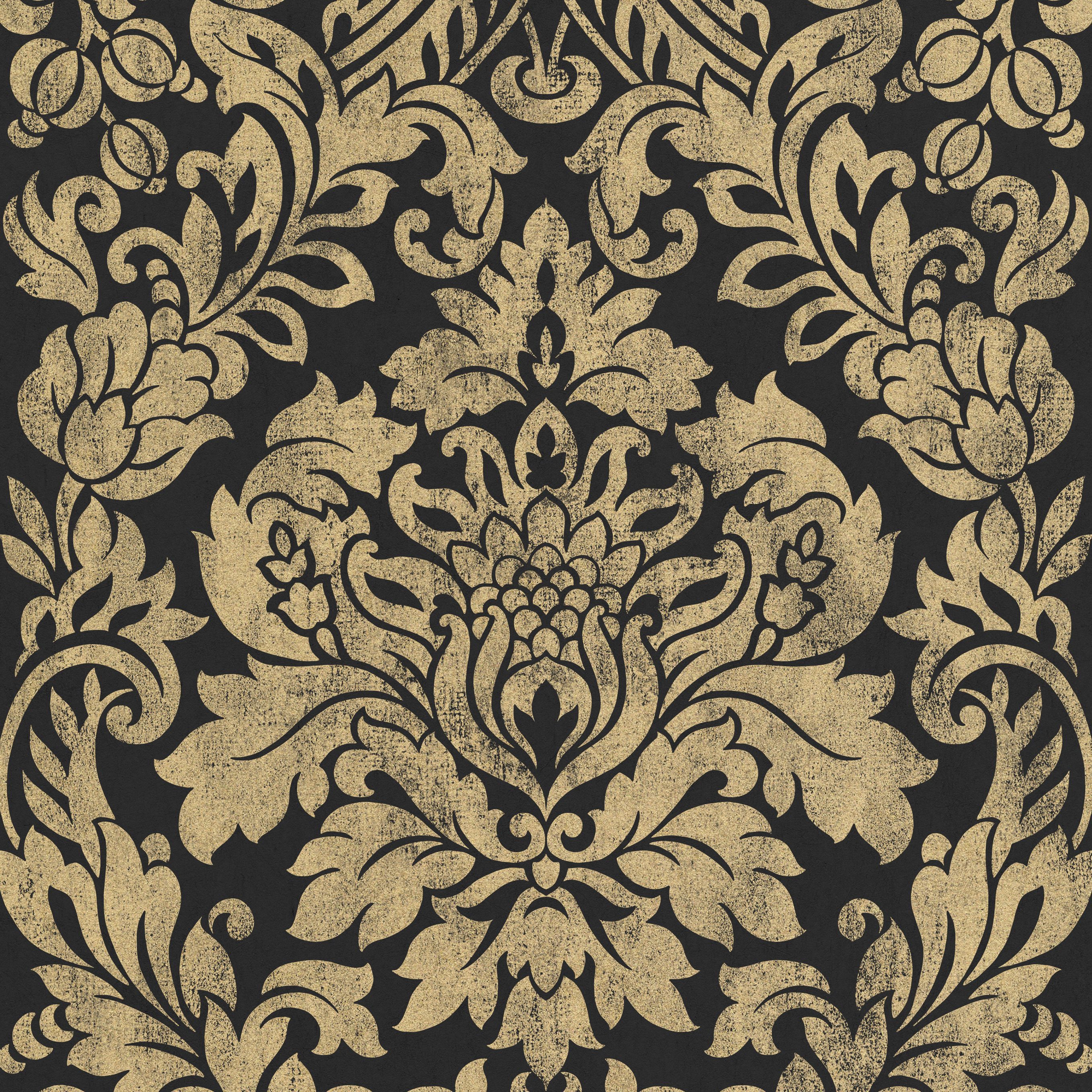 brown and gold wallpaper,pattern,brown,wallpaper,floral design,visual arts