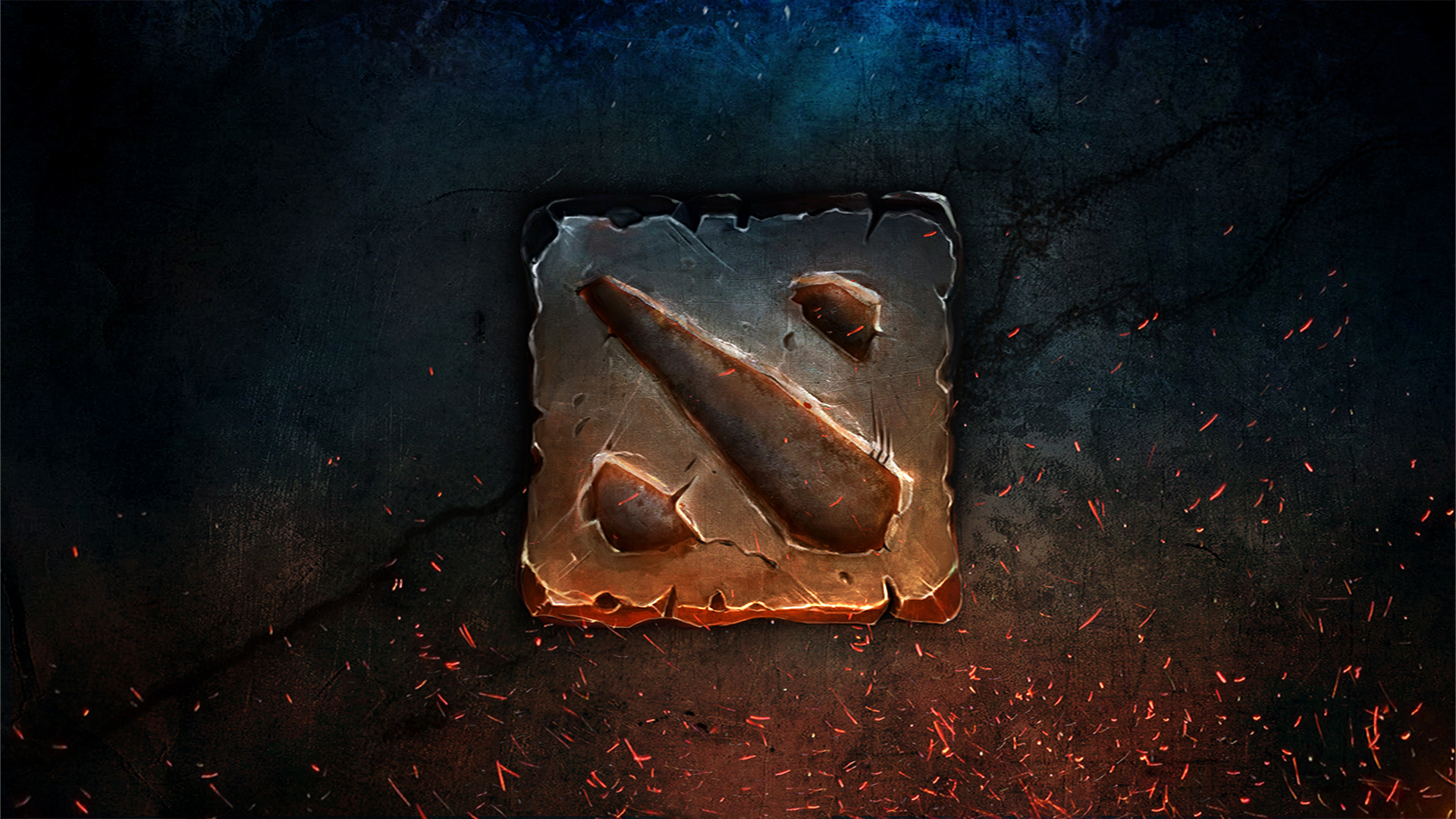 dota 2 logo wallpaper,font,rust,metal,still life photography