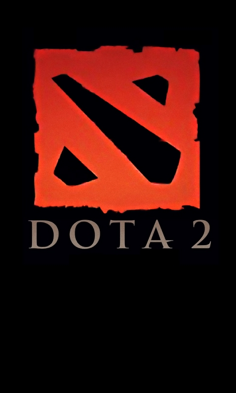 dota 2 logo wallpaper,schriftart,schwarz,text,rot,grafikdesign